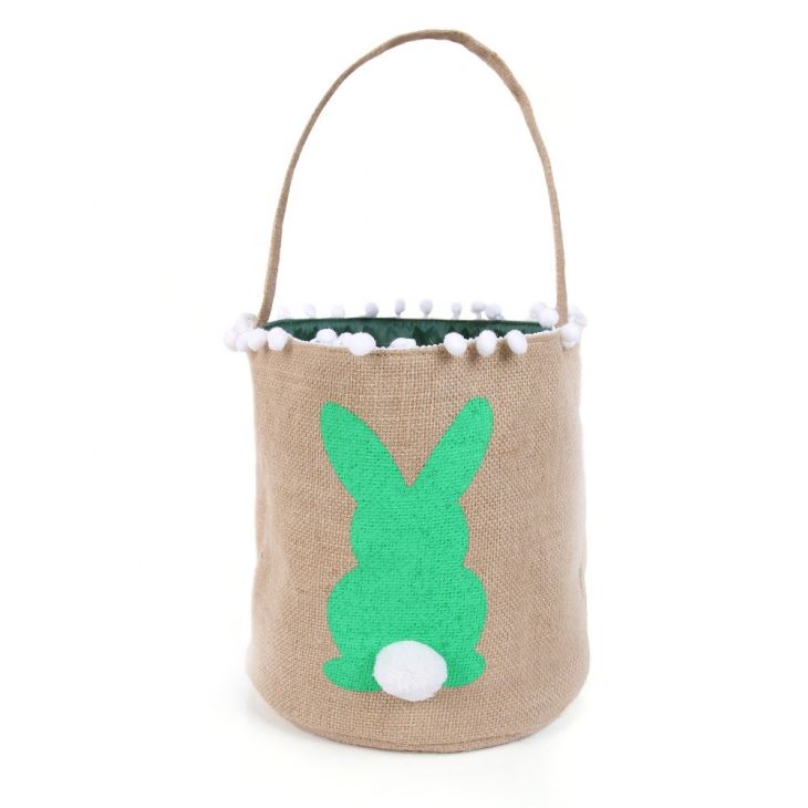 Jute Easter Bunny Basket